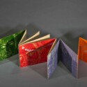 BORDERBUS by Juan Felipe Herrera colorful accordion artists' book extended