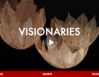 title screen of "visionaries" video of text with bowls