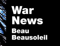 type with black and blue graphic