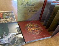 arrangement of colorful books